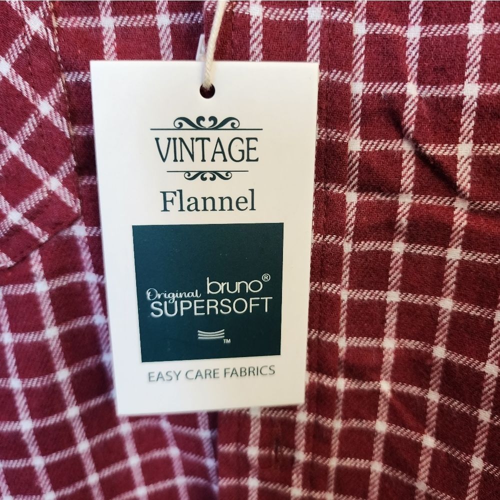 NWT Men's Red Flannel - Picture 2 of 5